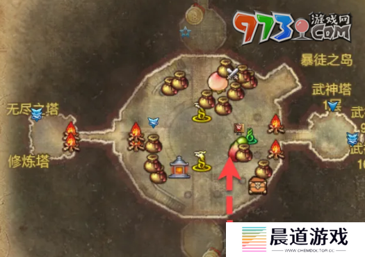 《剑灵》全新无限之塔入口位置