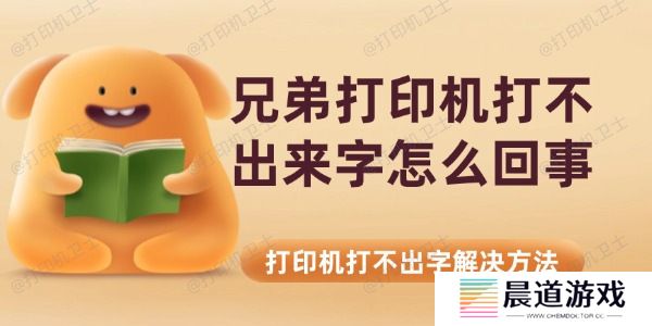 兄弟打印机打不出来字怎么回事