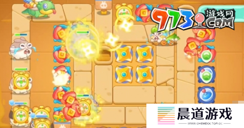 《保卫萝卜4》法老归来第106关通关攻略