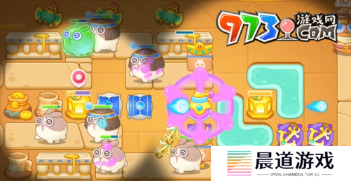 《保卫萝卜4》法老归来第109关通关攻略