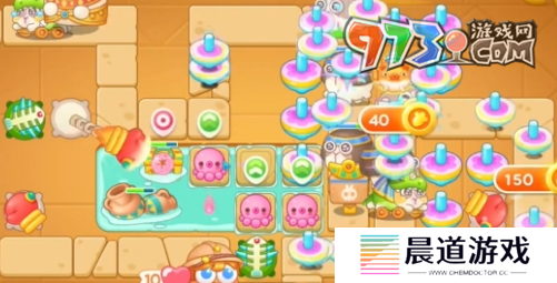 《保卫萝卜4》法老归来第107关通关攻略