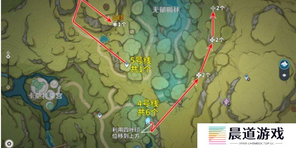 原神劫波莲采集位置分享 原神劫波莲采集分布图
