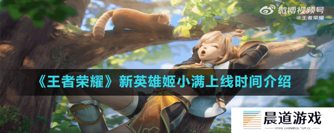 《王者荣耀》新英雄姬小满上线时间介绍