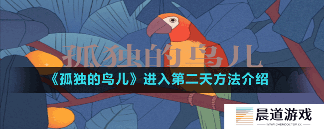 《孤独的鸟儿》进入第二天方法介绍