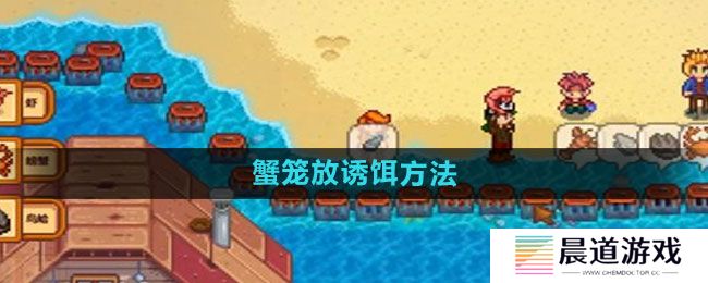 《星露谷物语》蟹笼放诱饵方法