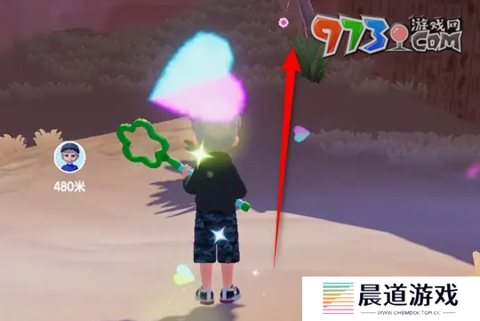 《心动小镇》潮流季奇灵夜粉粉悬吊灰尘虫捕捉方法