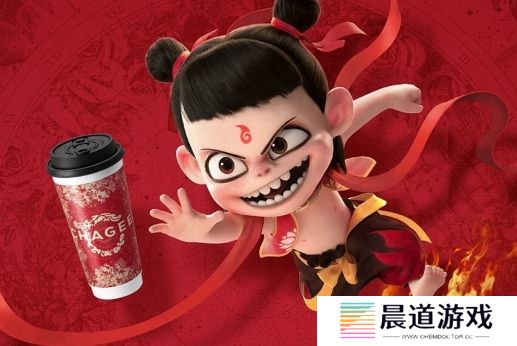 霸王茶姬官宣与《哪吒2》联名，各地分店纷纷祝贺，设计师连夜加班