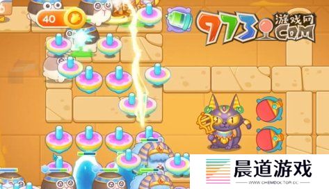 《保卫萝卜4》法老归来第99关通关攻略