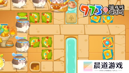 《保卫萝卜4》法老归来第102关通关攻略
