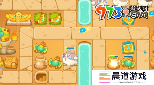 《保卫萝卜4》法老归来第102关通关攻略