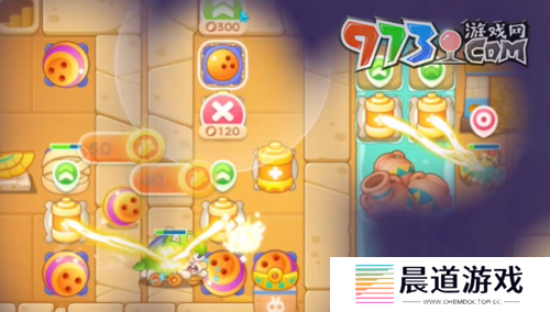 《保卫萝卜4》法老归来第103关通关攻略