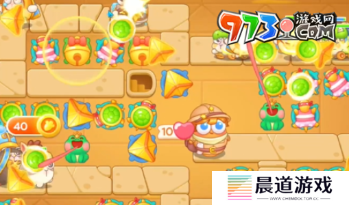 《保卫萝卜4》法老归来第104关通关攻略