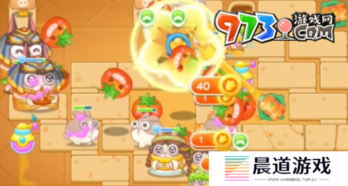 《保卫萝卜4》法老归来第105关通关攻略