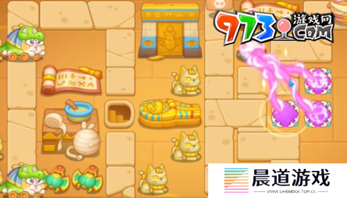 《保卫萝卜4》法老归来第101关通关攻略