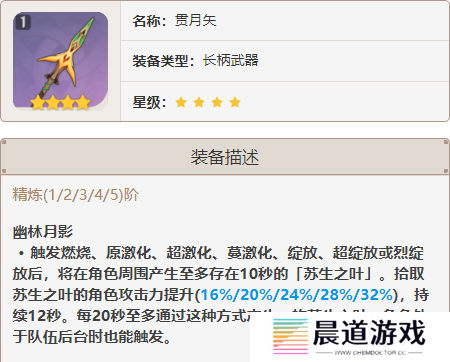《原神》3.5版本赛诺四星武器选择推荐
