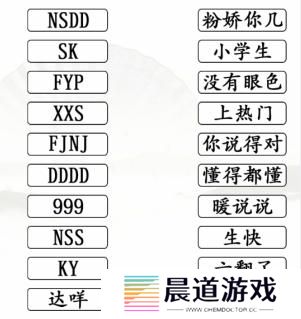 《汉字找茬王》第226关通关方法