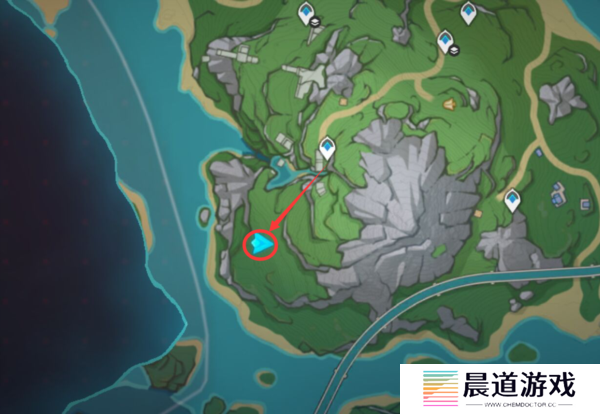 原神泡泡桔采集路线一览7